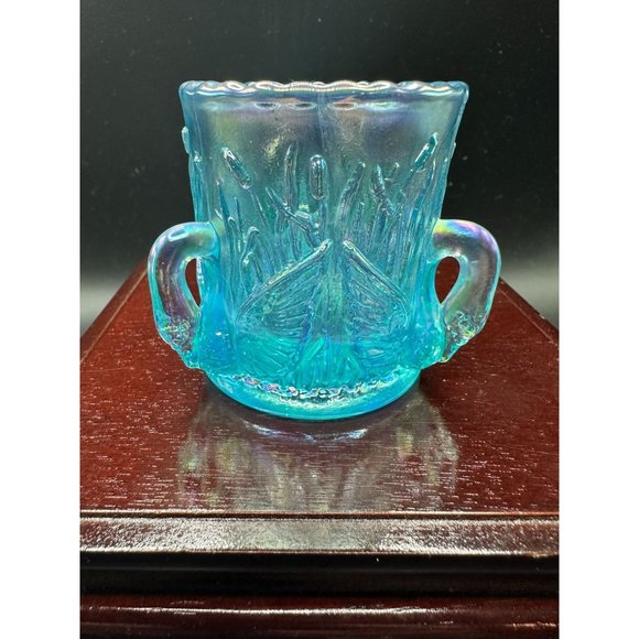 Westmoreland Accents Vintage Westmoreland Iridescent Turquoise
